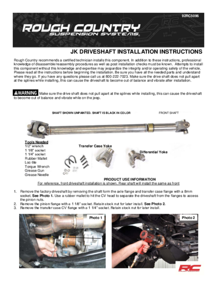 Installation Manual